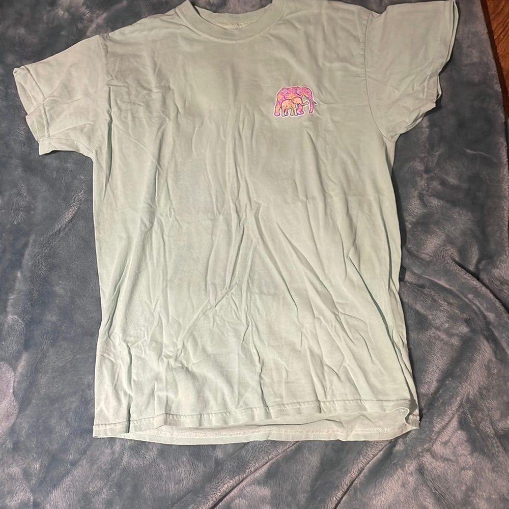 Turquoise t-shirt medium. Benny & Belle good condition